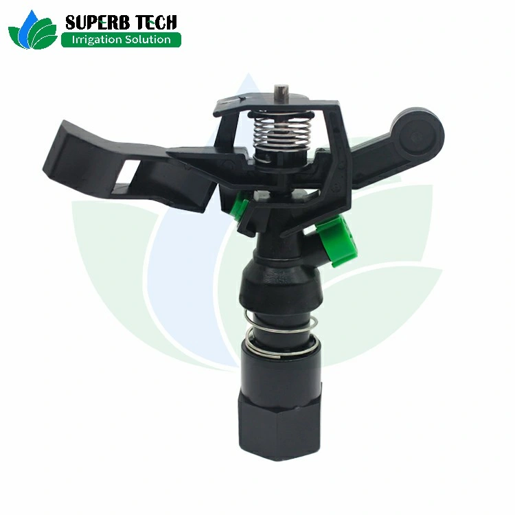 Garden Greenhouse Golf Lawn Irrigation Female Thread Plastic Impact Sprinkler