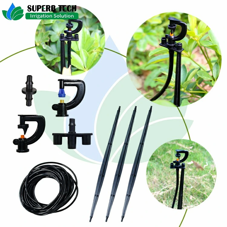 40cm Micro Sprinkler Fitting Plastic Straight Stake Greenhouse Irrigation System