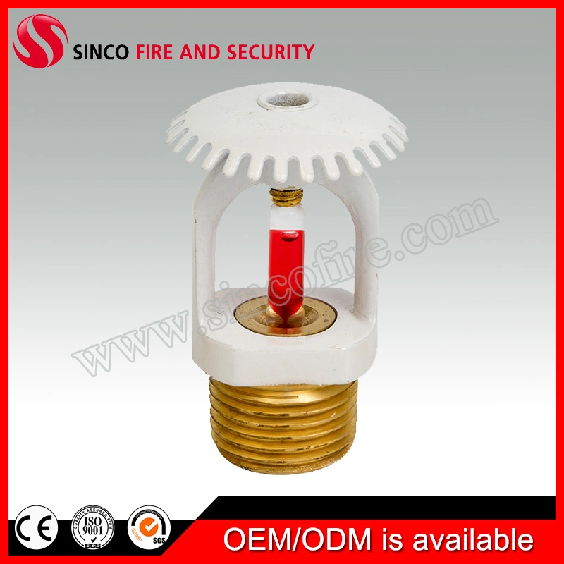 1/2 3/4 Inch NPT/ BSPT Brass Material Sprinkler Head Upright/Pendent/Sidewall Fire Sprinkler