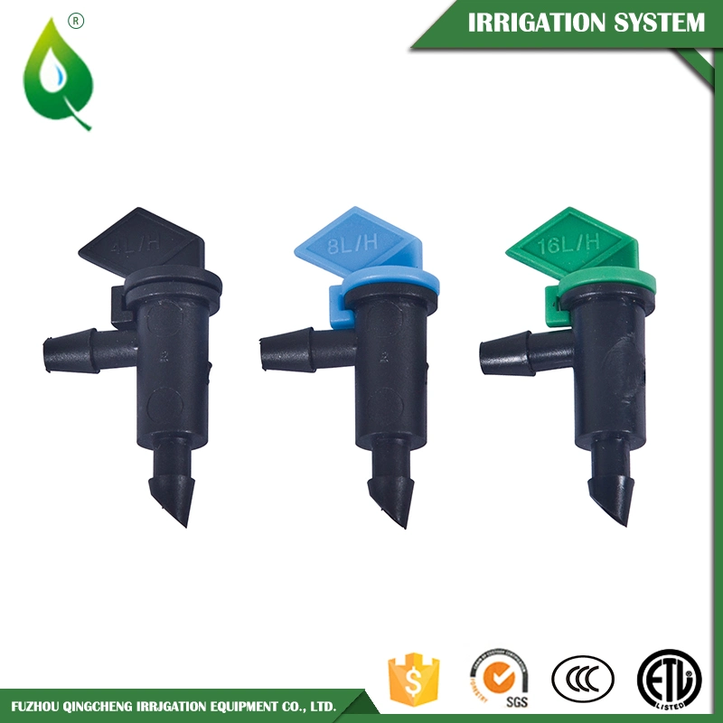 Plastic Microjet for Irrigation Adjustable Dripper System