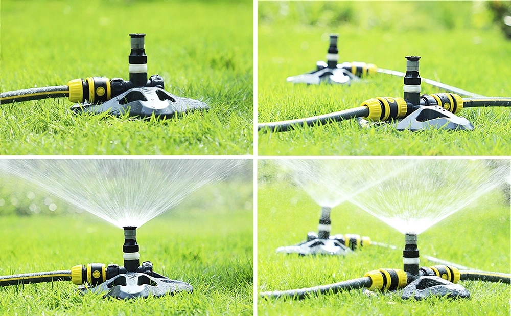 Plastic Adjustable 0~360 Degree Garden Irrigation Pop up Sprinkler for Lawn Park Underground Nozzle