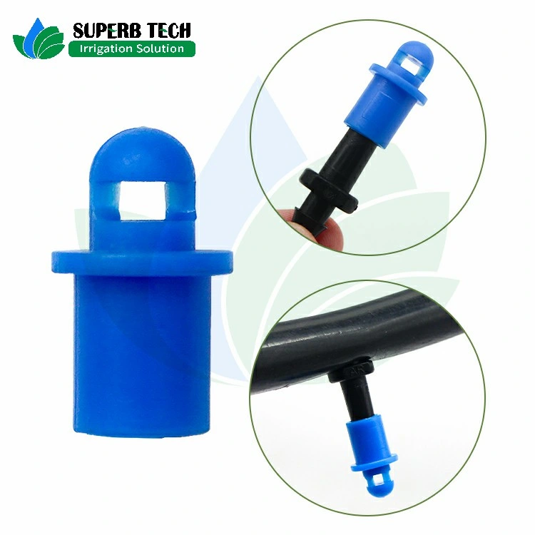 Irrigation Microjet Plastic Fogger Misting Water Sprayer Plastic Mister for Garden Lawn Drip Fittings