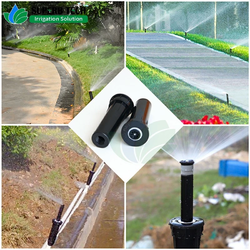 Customizable Height Pop up Sprinkler 1/2inch Male Thread Buried Drip Irrigation Pipe