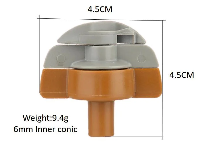 Agriculture and Forestry Irrigation Rotation Sprinkler Micro Frameless