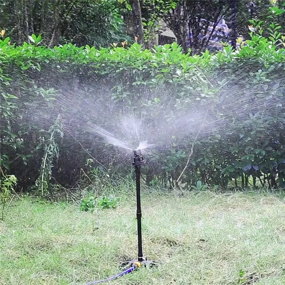 1/2 Male Thread 360 Degree Mini Swing Sprinkler with Extension Rod Lawn Irrigation Nozzle Wobbling Sprinkler