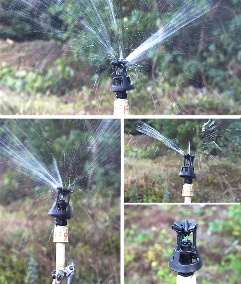 1/2 Male Thread 360 Degree Mini Swing Sprinkler with Extension Rod Lawn Irrigation Nozzle Wobbling Sprinkler