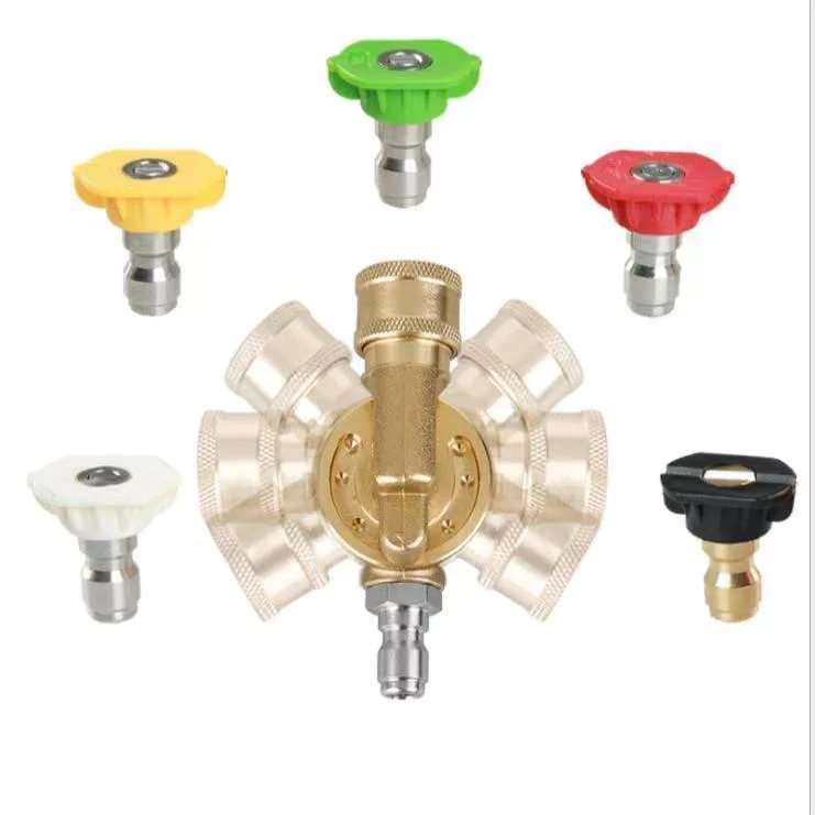 Brass Controlled Angle Impact Sprinkler with 7 Types of Sprinklers