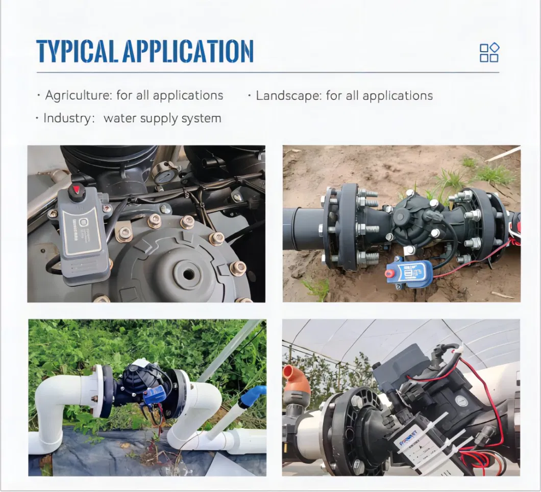 1/8&prime;&prime; Sediment-Proof Motor Valve for Agriculture Irrigation Control Valve 12VDC Latching Solenoid