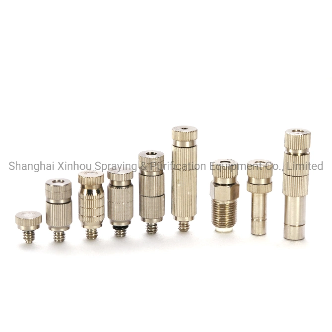 High Pressure Stainless Steel Anti-Drip Water Mist Fog Spray Nozzle