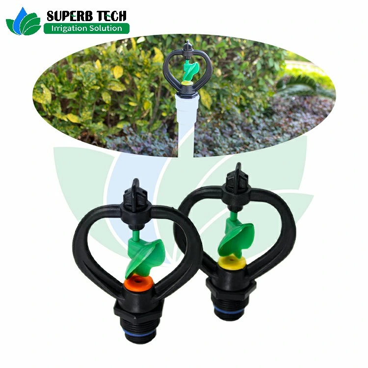 Plastic Oscillating Greenhouse Micro Irrigation Sprinkler