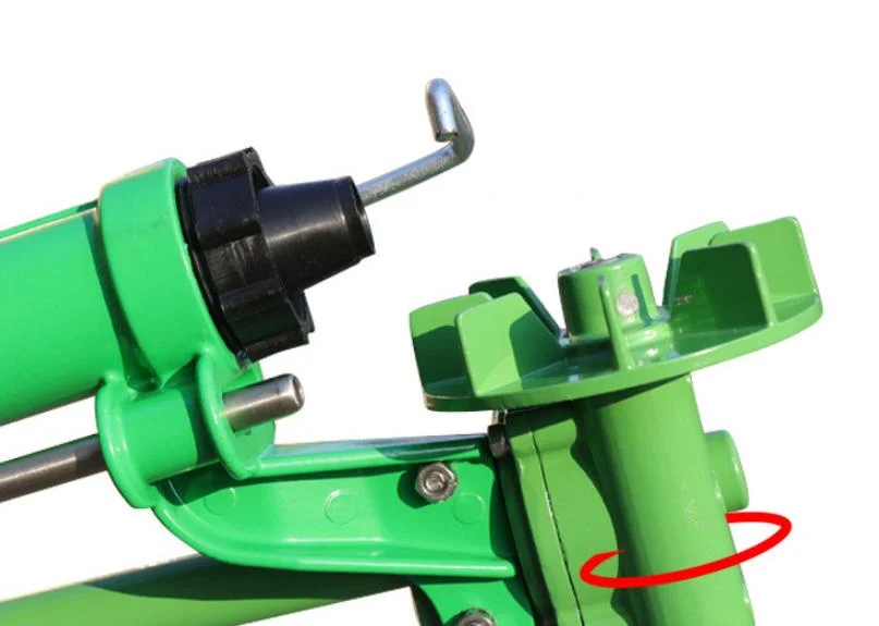 Agricultural Garden Sprinkler Irrigation System Metal Flange Big Water Irrigation Sprinkler Rain Spray Gun Green 1.5 Inch 20-41m Range Jet Water Cannon