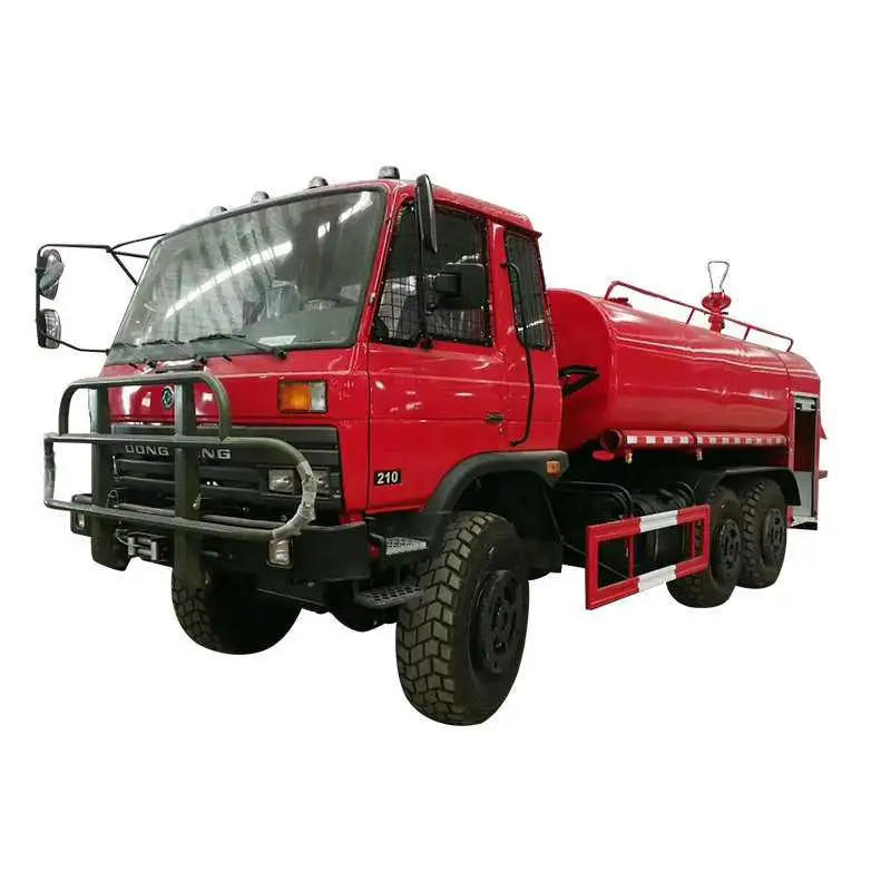 All Wheel Drive 6X6 Fire Water Tanker off Road Truck (Dongfeng Left Right Hand Drive) Water Tank 8000liters with Fire Montior, Fire Pump