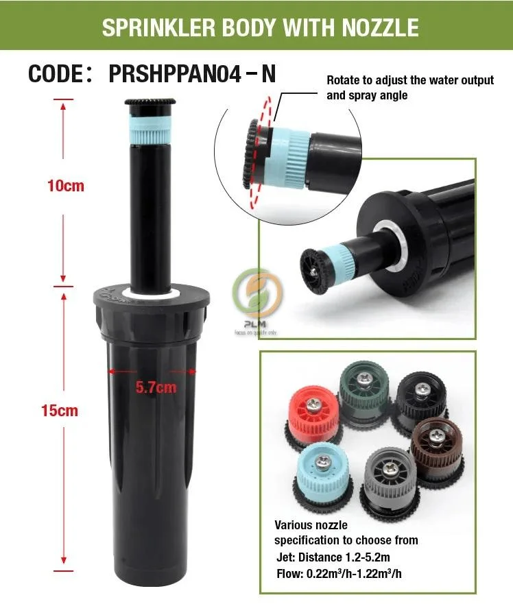 Pop up Sprinkler Irrigation System