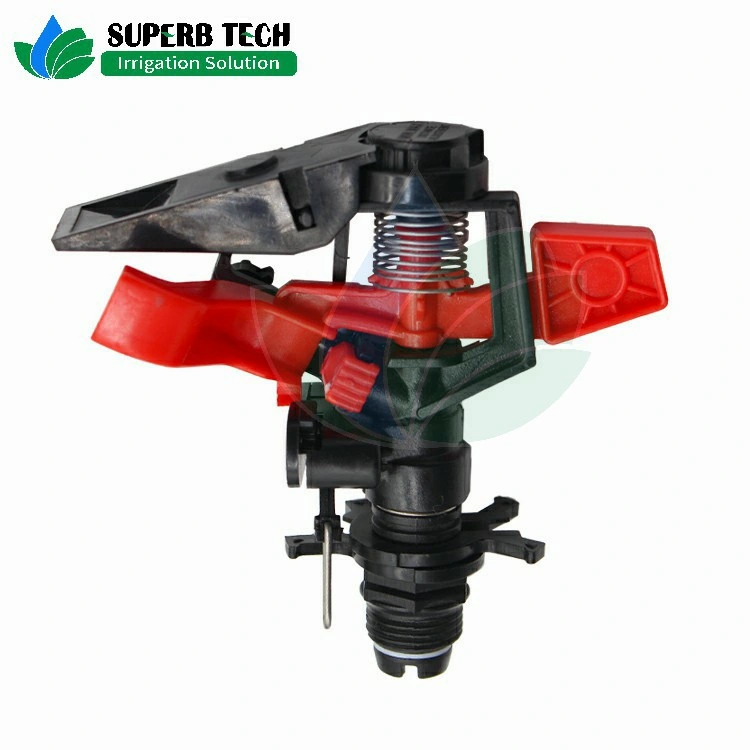 Farm Irrigation Plastic Adjustable Impact Rotor Sprinkler