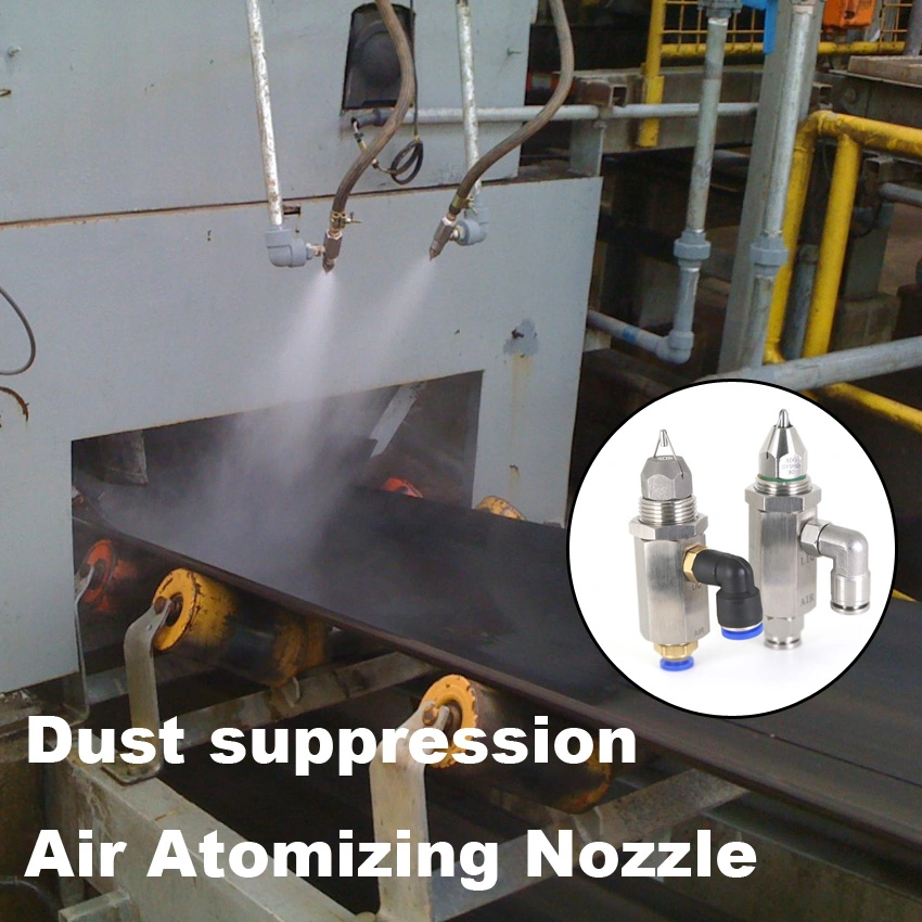 80 Degree Dry Fog Ultrasonic Nozzle for Dust Control