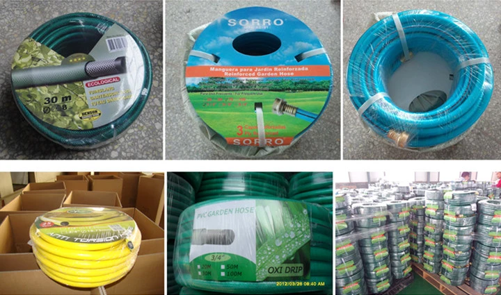 Factory Sale PVC Garden Water Hose PVC Braided Air Hoses with Fittings Kit