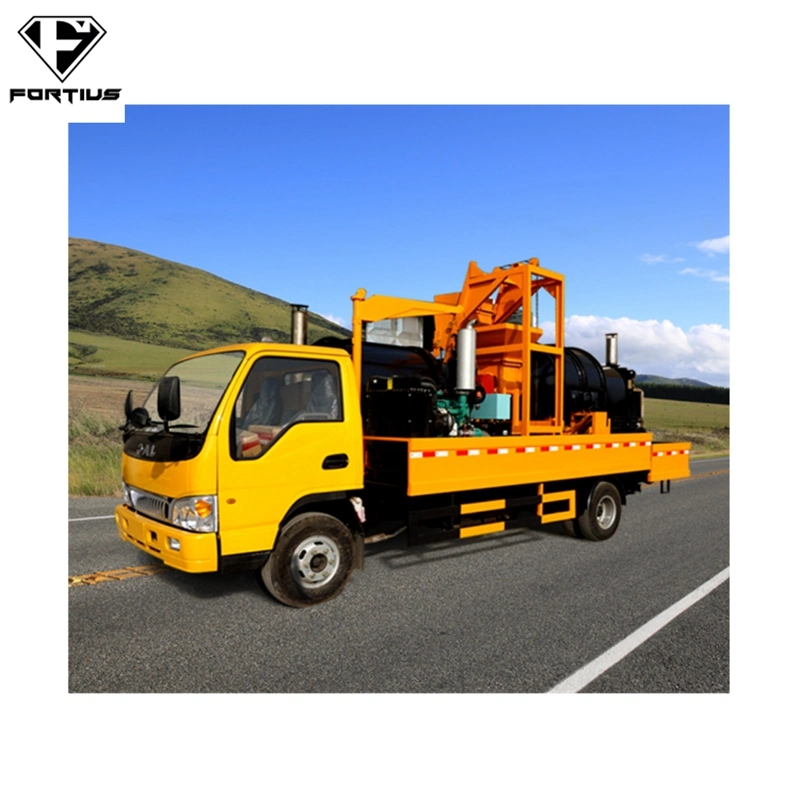 Sinotruk HOWO Shacman FAW Micro Surfacing Asphalt Slurry Sealer Sprayer Truck 12 Tyre