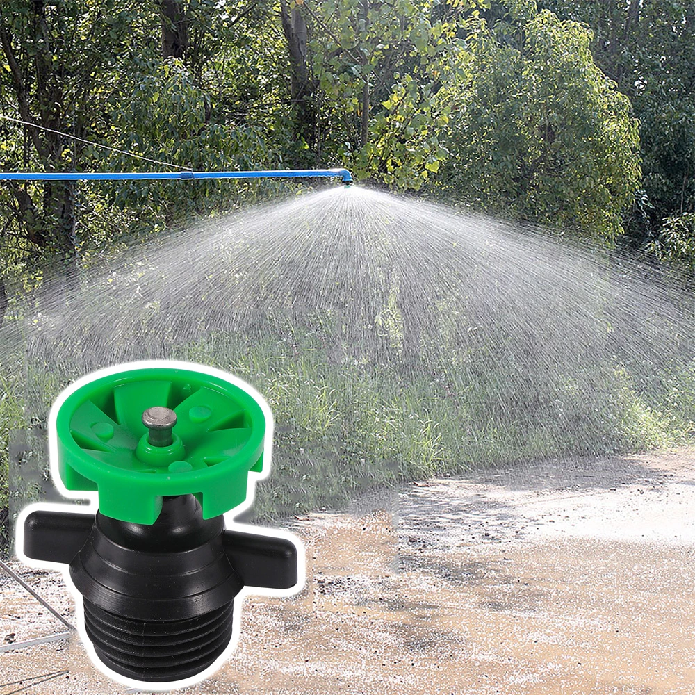 Automatic Rotation Watering Spray Nozzle Micro Wobbling Sprinkler for Garden Agriculture Irrigation