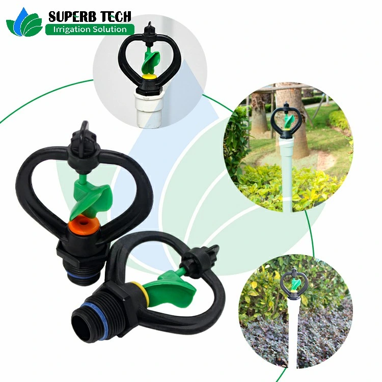 Plastic Oscillating Greenhouse Micro Irrigation Sprinkler