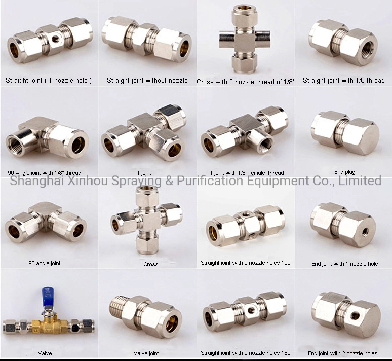 High Pressure Stainless Steel Anti-Drip Water Mist Fog Spray Nozzle