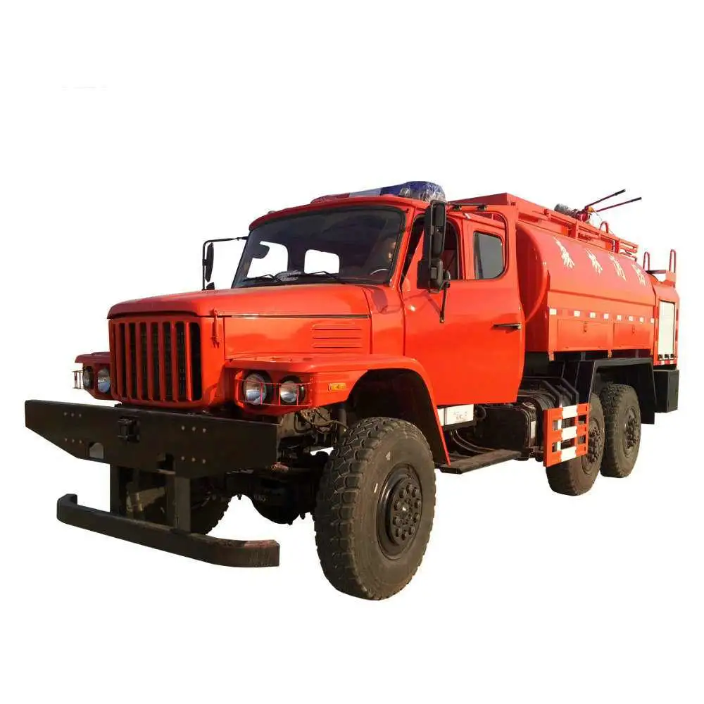 All Wheel Drive 6X6 Fire Water Tanker off Road Truck (Dongfeng Left Right Hand Drive) Water Tank 8000liters with Fire Montior, Fire Pump