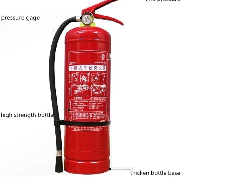 Portable Fire Extinguisher Kitemark En3 Approved and UL Certificate for Fire Security Equipment