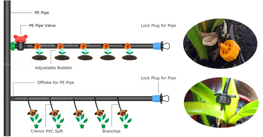 Micro Drip Irrigation System Other Watering &amp; Irrigation Pressure Compensated Irrigation Dripper