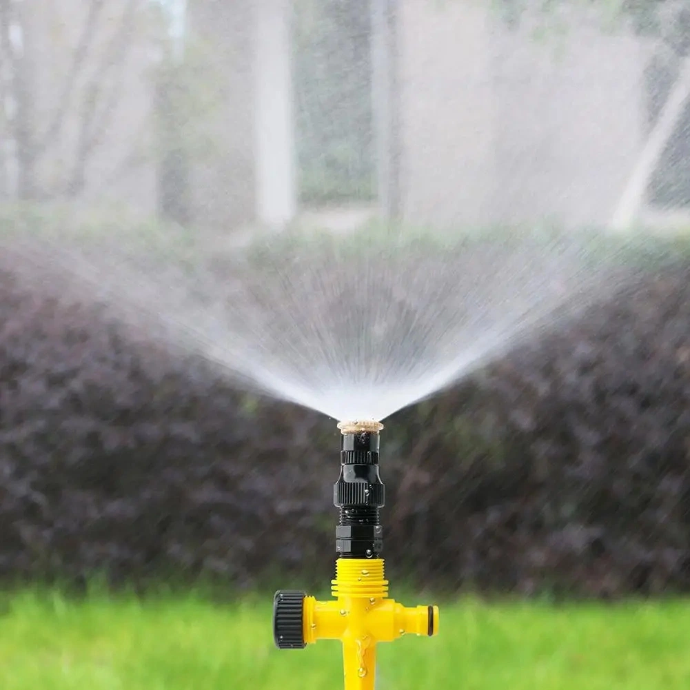 360 Degree Automatic Sprinklers Adjustable Spray Nozzle for Garden Lawn Rotating Watering System Agriculture Irrigation Tool