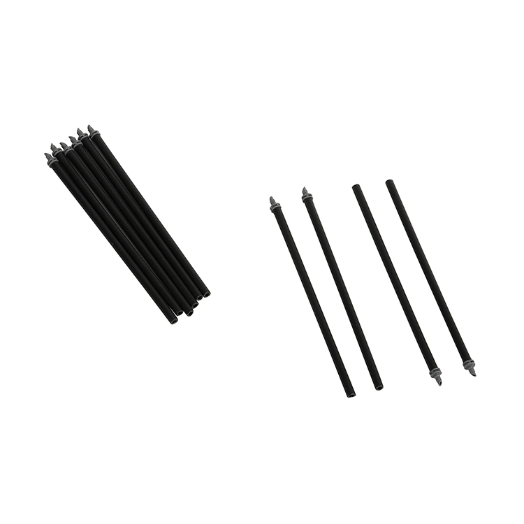 Micro Spray Irrigation Spare Parts High Quality Black Extension Pipe X10PCS for Spray Nozzle