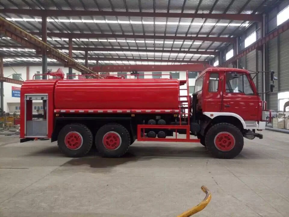 All Wheel Drive 6X6 Fire Water Tanker off Road Truck (Dongfeng Left Right Hand Drive) Water Tank 8000liters with Fire Montior, Fire Pump