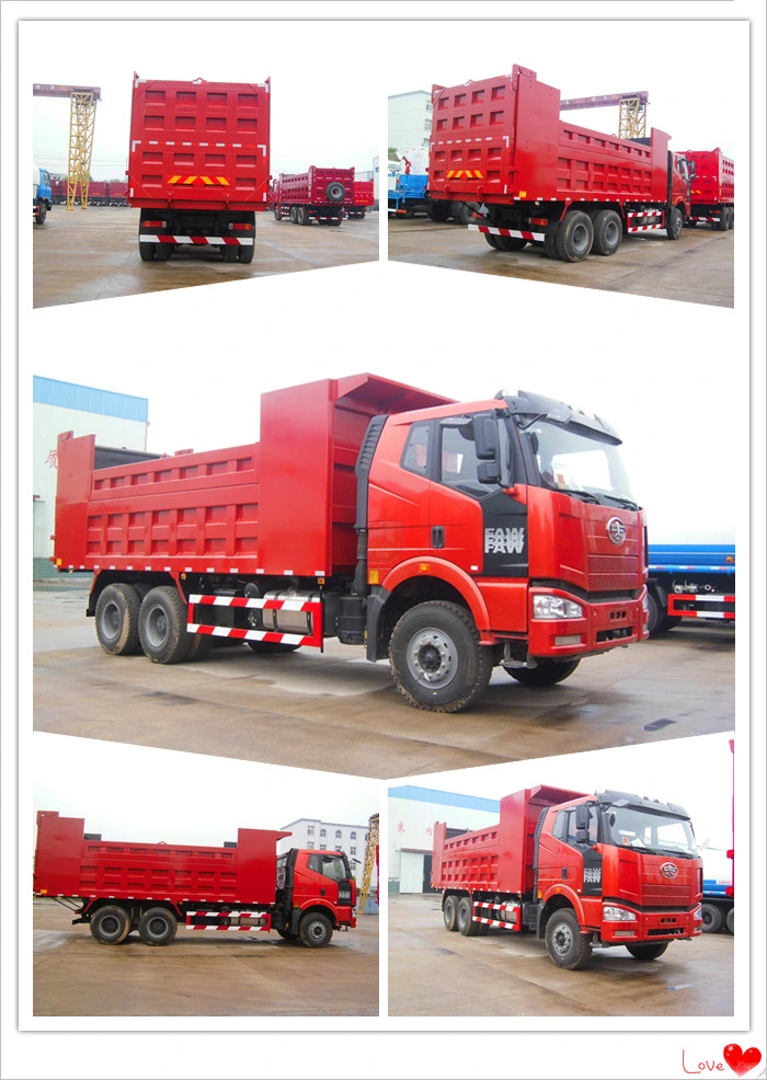 FAW 350HP 10 Wheelers Heavy Lorry Truck 30 Ton Heavy Dumper Truck