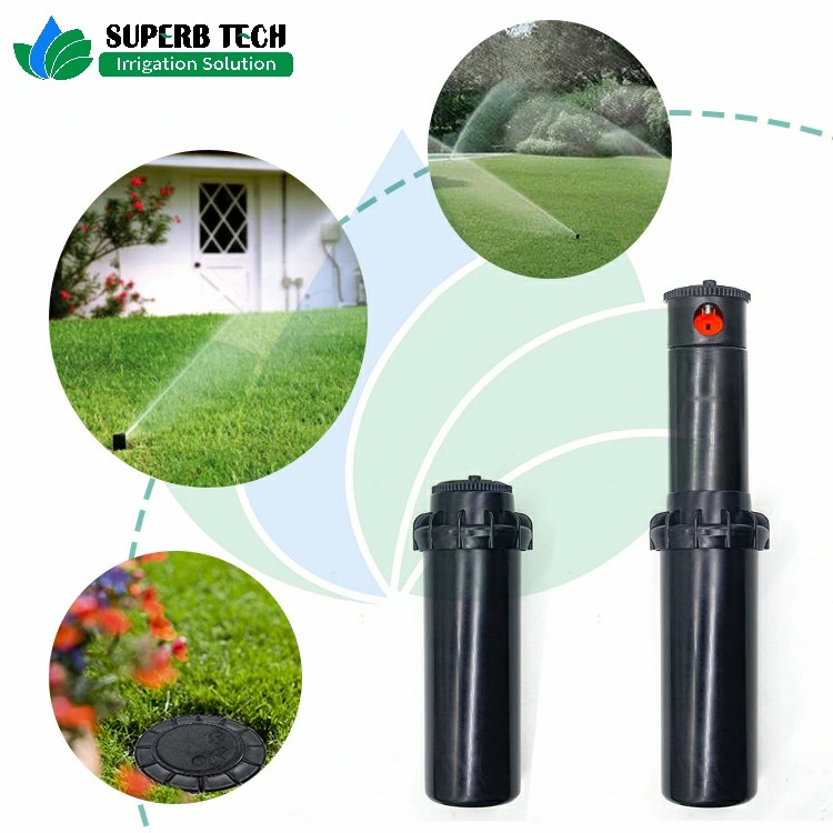 Irrigation System Golf Lawn Sprinkler 360 Degree Automatic Rotation Pop up Sprinkler