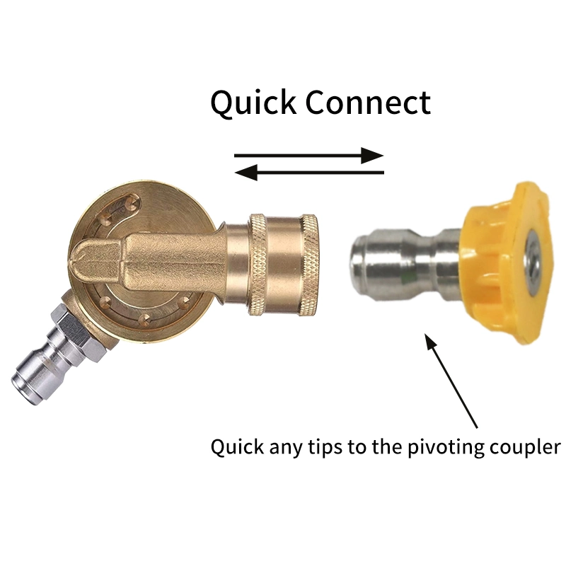 Brass Controlled Angle Impact Sprinkler with 7 Types of Sprinklers