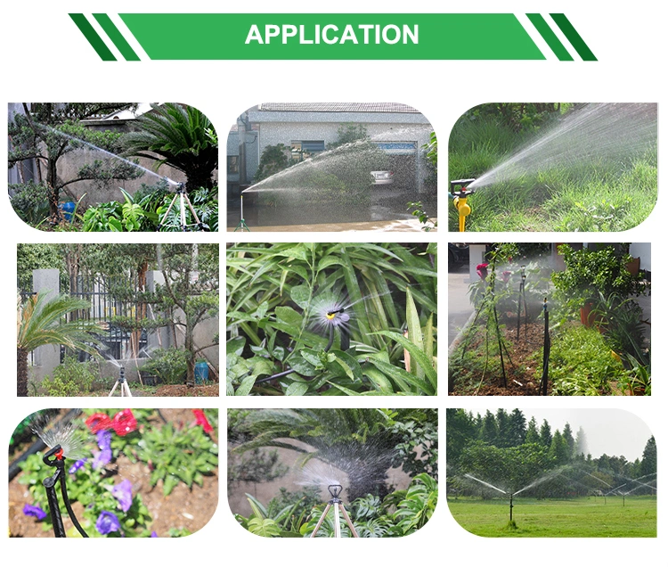 3/4&prime; &prime; Rotating Impact Sprinkler Rotating Lawn Sprinkler Irrigation System
