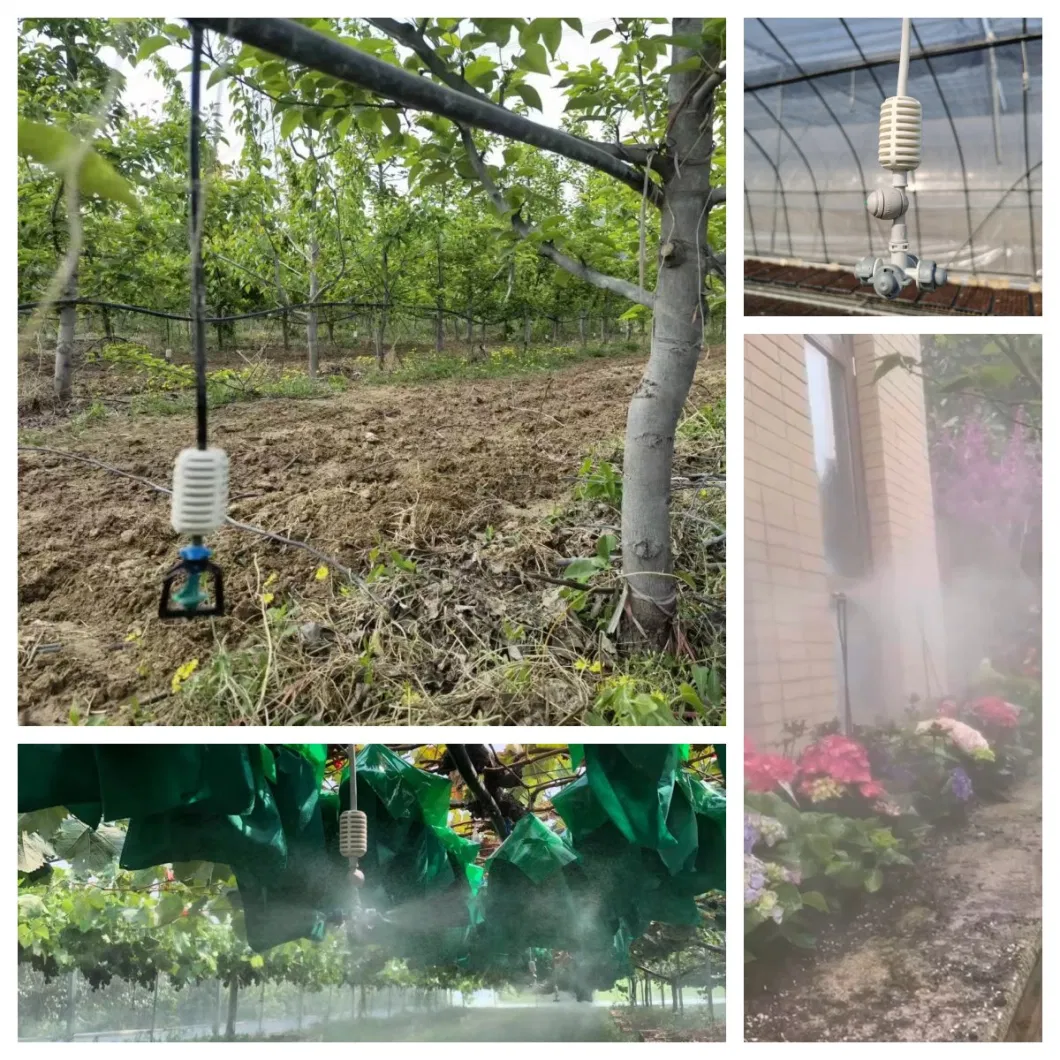 Factory Wholesale Agriculture Hanging Micro-Spraying 360 Degrees Rotation Sprinkler Irrigation