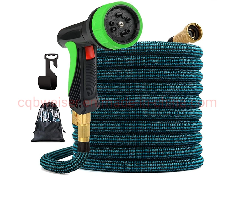 Flexible Lawn Watering Hose Reel Gun Expandable Garden Water Hose