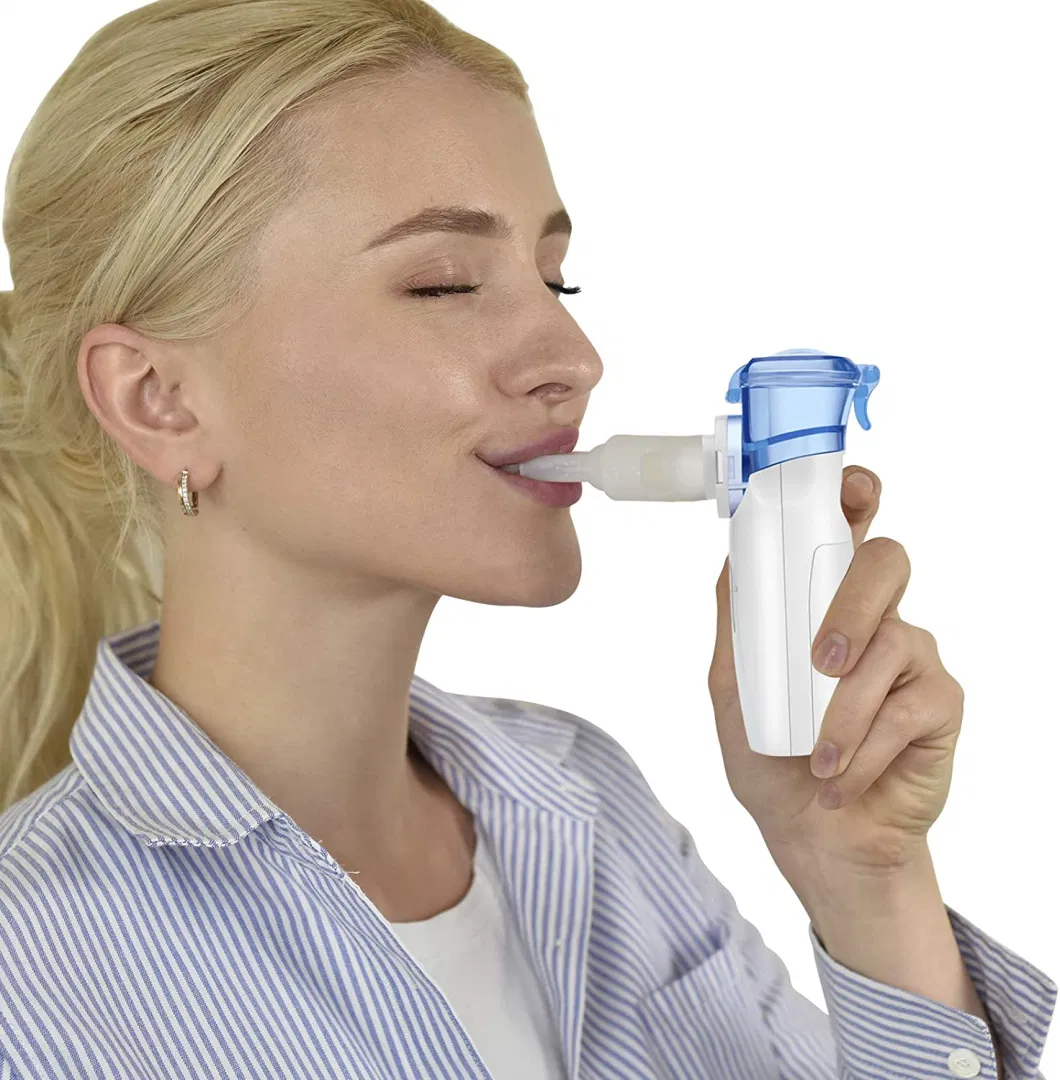 Net Inhaler Atomizer Handheld Portable Breathing Nebulizer Ultrasonic Micro for Children