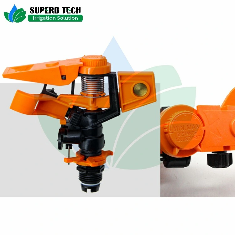 Garden Irrigation Plastic Impact Sprinkler Water Saving Adjustable Sprinkler