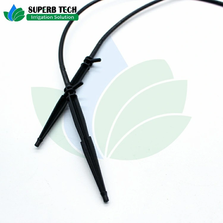 Two Branches Straight Arrow Dripper for Micro Drip Irrigation System