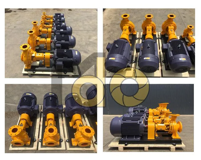 Centrifugal Back Pull out Type Pump Cast Iron Diesel Engine Water Pump
