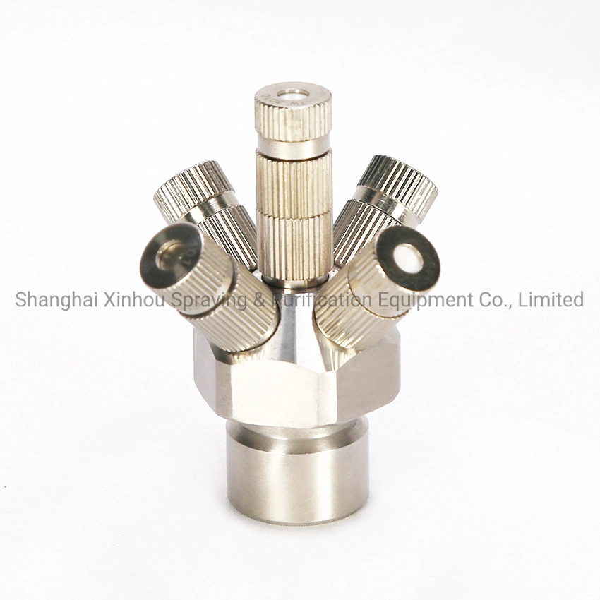 High Pressure Stainless Steel Anti-Drip Water Mist Fog Spray Nozzle