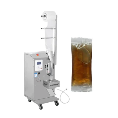  New Hot Sell Vertical Type Packing and Filling Machine Ketchup Liquid Packaging Machine Pouch Sachet Liquid Packing Machine