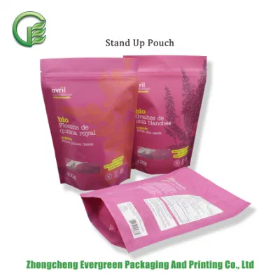 Boiled Dumplings Stand up Pouch Wonton Noodles Freeze Packaging Rice Vacuum Bag