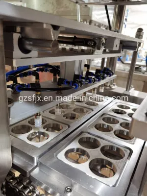 Automatic Fast Food Lunch Tray Box Filling Sealing Machine