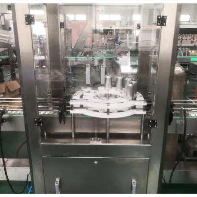 High Repurchase Rates Products Automatic Air Freshener Liquid Food Packaging Machine Aerosol Cans Spray Bottles Filling Crimping Machine