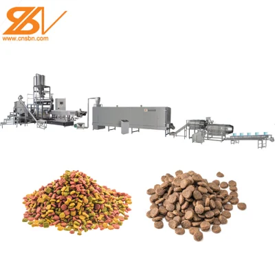  500kg/H Automatic Pet Food Production Line Dog Food Making Machine