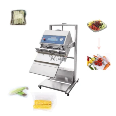  Vacuum Packaging Machine Meat Rich Electric Plastic Bag Food Sealer Pneumatic Dry Wet Pumping Packaging Machine