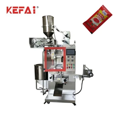 Automatic Mayonnaise Sachet Water Ketchup Soil Salad Tomato Sauce Paste Packaging Machine