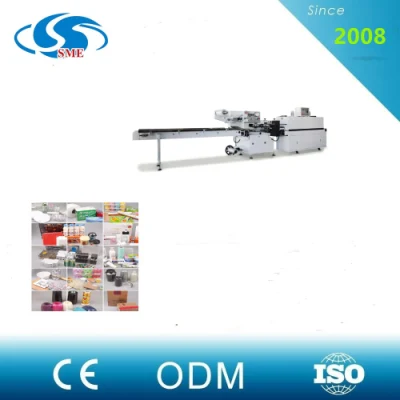 Automatic Shrink Flow Pack 350 Frozen Chicken Food Pallet Vegetable Cling Film Form Fill Seal Wrapping Flow Packaging Packing Filling Sealing Machine