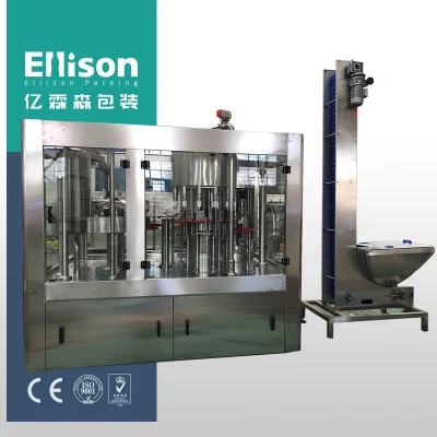  Automatic Complete Line 6000bph Orange Mango Fruit Juice Plastic Bottling Filling Capping Labeling and Packaging Machine